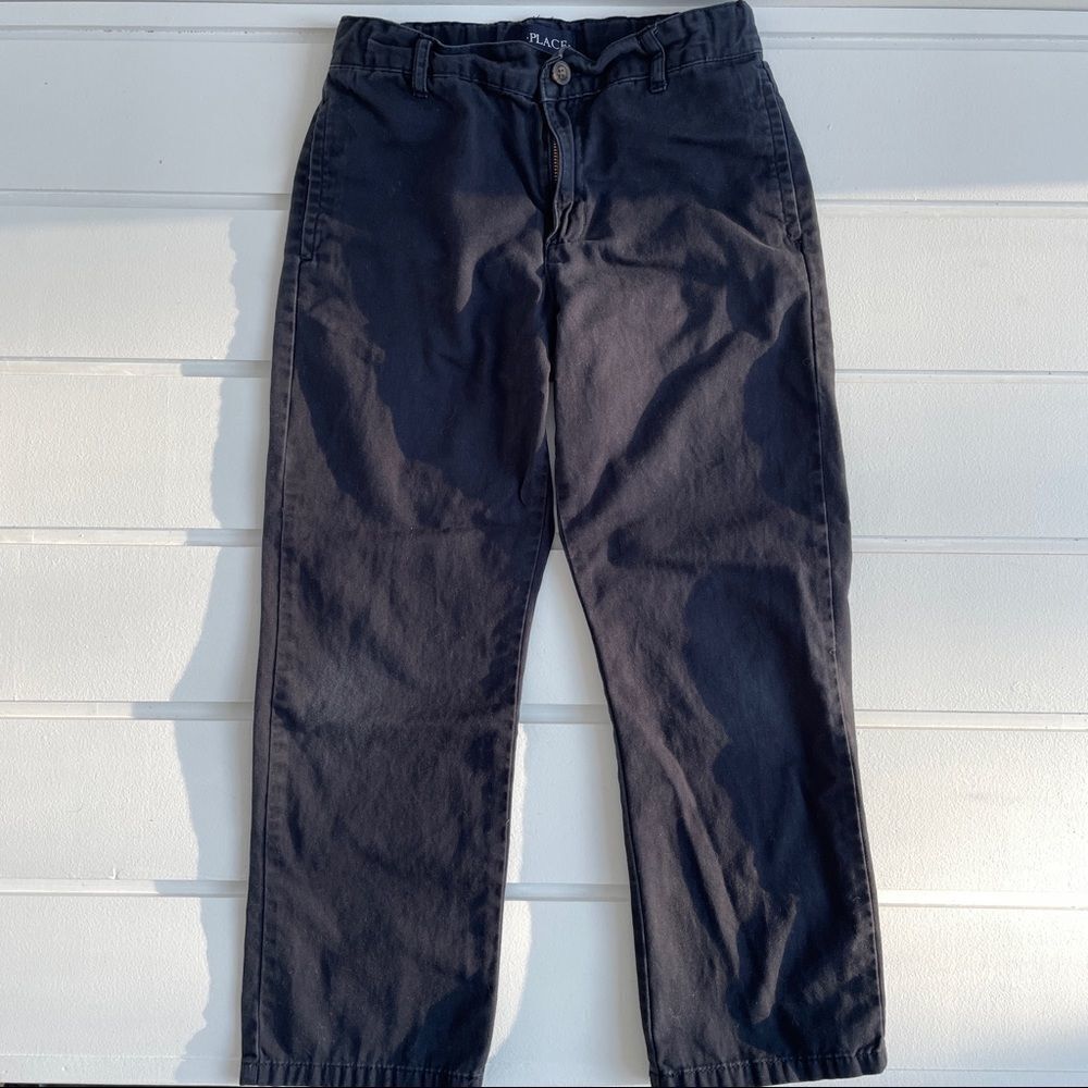 The Children's Place Boys Casual Pants Size 8 Navy Blue